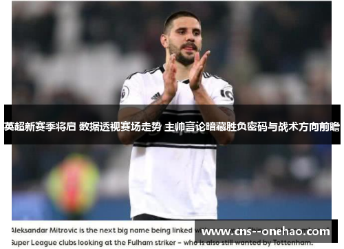 英超新赛季将启 数据透视赛场走势 主帅言论暗藏胜负密码与战术方向前瞻